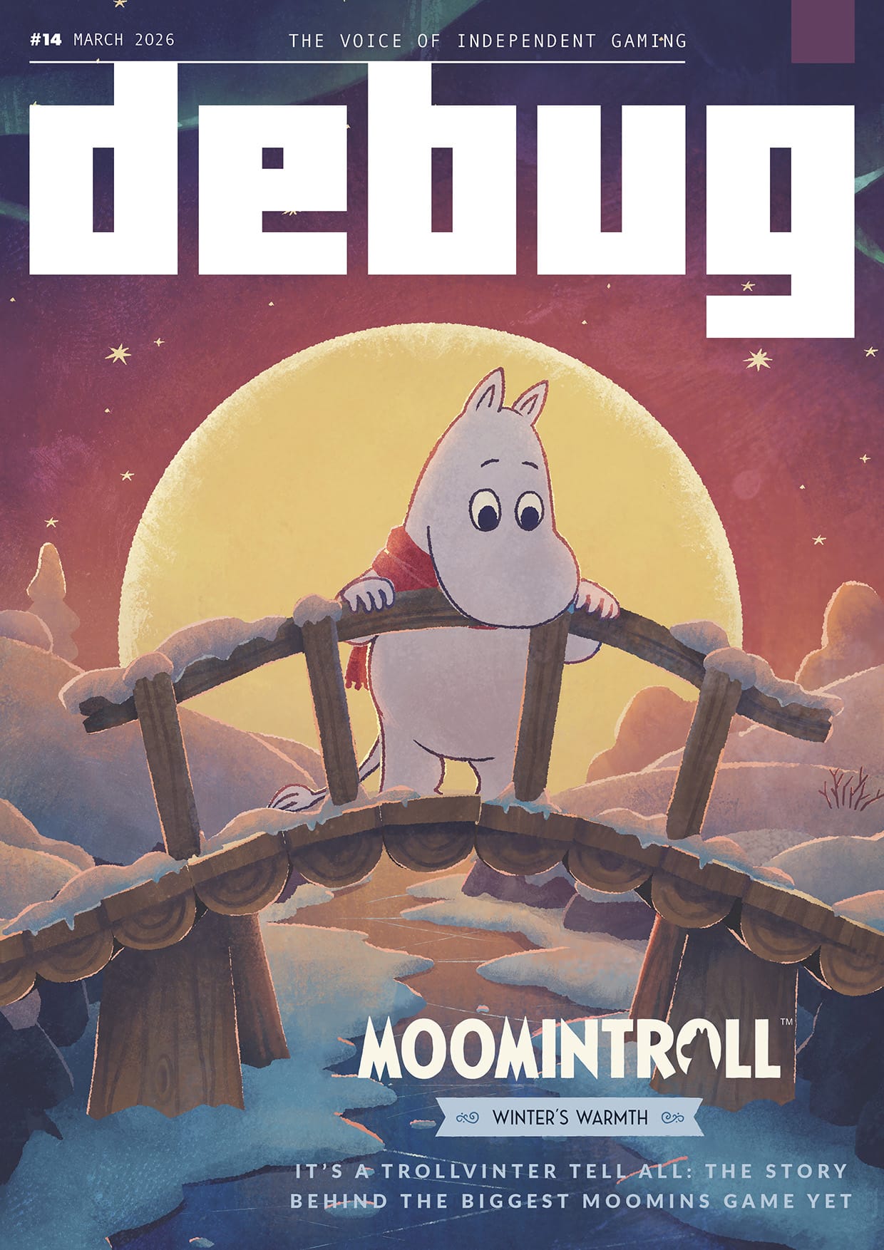 Debug #14, featuring Moomintroll: Winter's Warmth